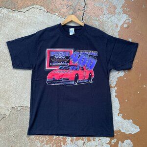 Vintage 90s Brickyard Indy 400 Racing T-Shirt Nascar Size Large Single Stitch